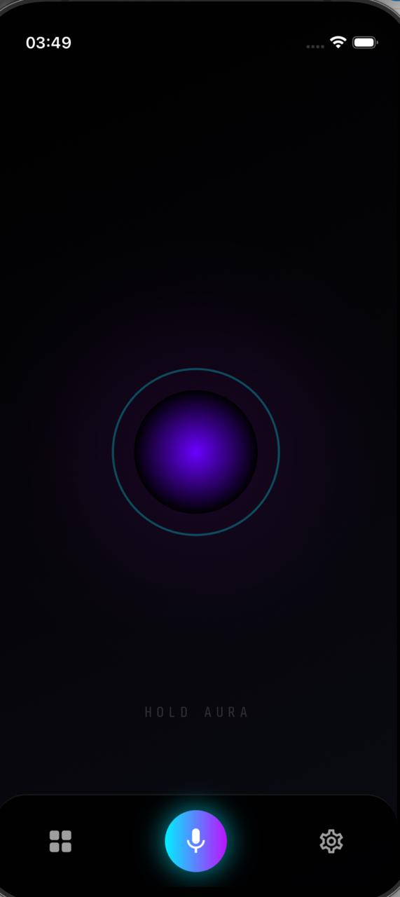 Aura Home - Hold State